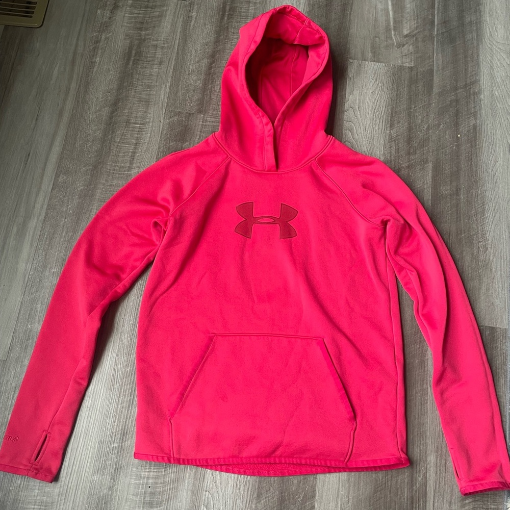 Under Armour Red Hoodie (size xs)